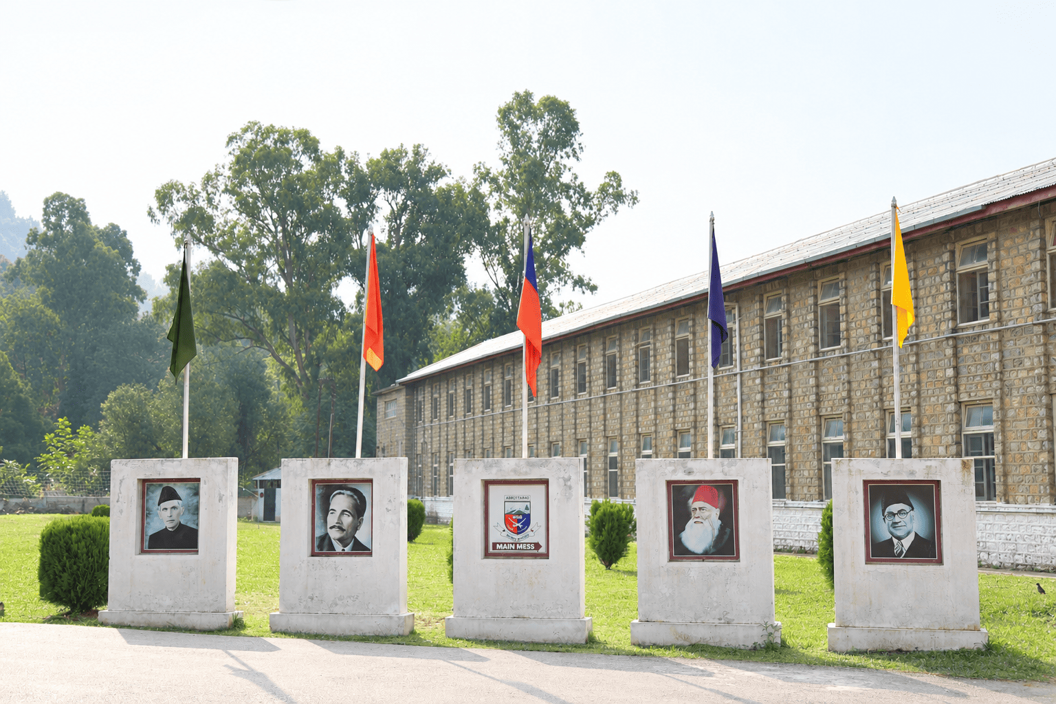 The boarding houses at APS